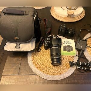 Canon Rebel T3i EOS 600D with EVERYTHING + more included